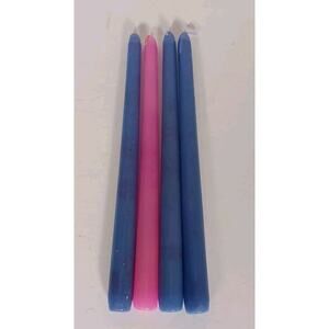 Oddity Inc Advent Taper Candles Purple & Pink 10" Candles